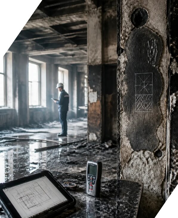 Обследование зданий после пожара в Алейске от 15467 р. | ЭкспертизаРоссия