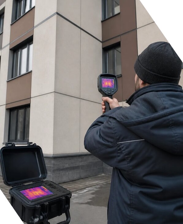 Тепловизионное обследование зданий и сооружений в Алейске